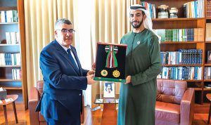 UAE President Awards Algerian Envoy First Class Medal Of Independence