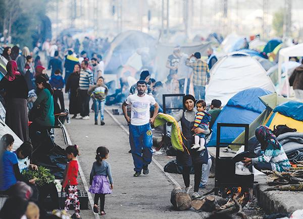 Refugees escape war, but face â€˜germ threatsâ€™ in Europe