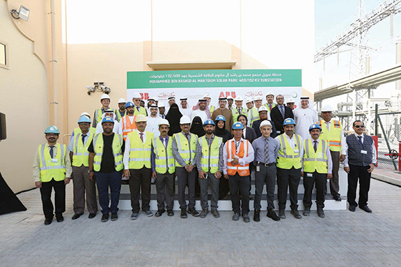 DEWA opens AED275mn substation at Solar Park - The Gulf Time Newspaper