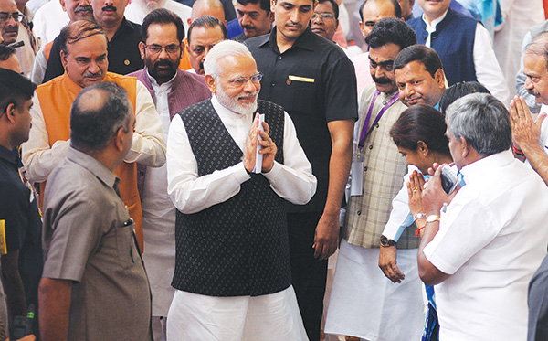 Modi is riding high. So why isn’t he doing more? – The Gulf Time ...