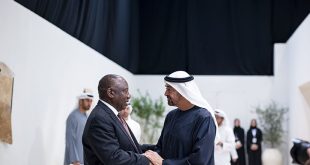 UAE, South African Presidents discuss bilateral cooperation on sidelines of Abu Dhabi Sustainability Week
