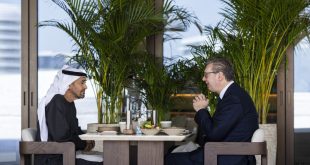UAE President meets Serbian President during working visit to UAE as part of Abu Dhabi Sustainability Week