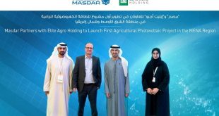 Masdar, Elite Agro to launch first AgriPV project in MENA