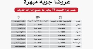 Aerial procession to fly across UAE on ‘Day of Resolve’