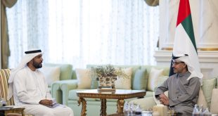 Hazza bin Zayed receives delegation from Abu Dhabi Agriculture and Food Safety Authority