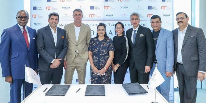LEGEND OF THE GAME PAOLO MALDINI PLACES HIS TRUST IN RRS INTERNATIONAL DEVELOPMENT AS NH COLLECTION RAS AL KHAIMAH AL MARJAN ISLAND HOTEL & APARTMENTS ATTRACTS GLOBAL CONFIDENCE