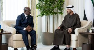 UAE President discusses bilateral cooperation with President of Sierra Leone