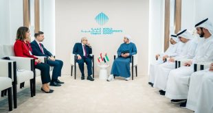 Abdullah bin Zayed receives Lebanese Prime Minister on sidelines of World Governments Summit
