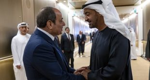 UAE and Egyptian Presidents review bilateral ties and regional developments