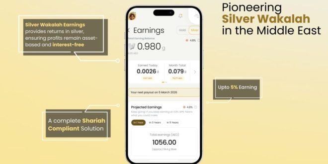 OGold Introduces the Middle East’s First Silver Wakalah Earnings Feature, Offering Returns of up to 5%