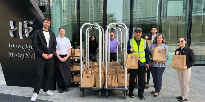 ME By Meliá Dubai Partners with UAE Food Bank to Donate 100 Iftar Meals During Ramadan