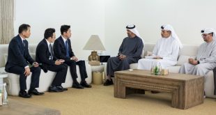UAE President receives Envoy of President of Republic of Korea