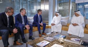 Hamdan bin Mohammed meets with Chairman of Accor Group