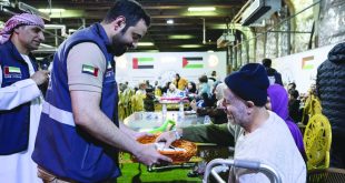 Operation Chivalrous Knight 3 celebrates Eid Al-Fitr with patients at UAE Floating Hospital in Al Arish