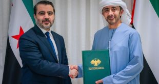 UAE President receives written message from Syrian President