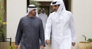 UAE President receives Emir of Qatar on fraternal visit and discusses regional developments