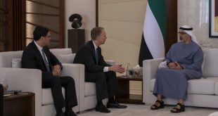 Khaled bin Mohamed bin Zayed meets CEO of Brookfield Corporation