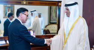 RAK Ruler receives Ambassador of Canada