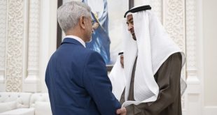 UAE President receives Indian Minister of External Affairs