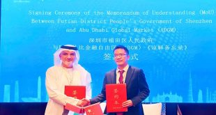 ADGM signs pact with Shenzhen’s Futian District to advance ties