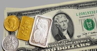 Gold, silver prices drop on firmer dollar