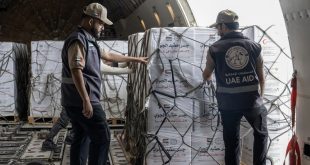 UAE sends 100 tonnes of food supplies to Gaza under Humaid Air Bridge, Operation Chivalrous Knight 3