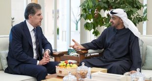 UAE President receives President  of Iraq’s Kurdistan Region