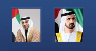 Mohammed bin Rashid, Mansour bin Zayed condole with Prime Minister of Egypt on passing of his father