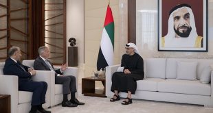 Khaled bin Mohamed bin Zayed meets Group CEO of HSBC