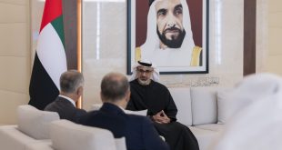 Khaled bin Mohamed bin Zayed meets Group CEO of HSBC