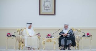 Sharjah Ruler receives RAK Ruler