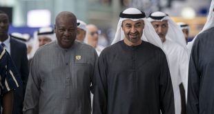 Presidents of UAE and Ghana discuss strengthening cooperation