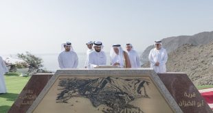 Sharjah Ruler lays foundation stone for Abu Al-Kizan Village