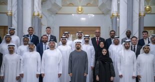 Theyab bin Mohamed bin Zayed meets with Etihad Rail employees, reviews company’s latest projects, future plans