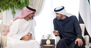 UAE President receives Crown Prince of Ajman