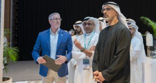 Khaled bin Mohamed bin Zayed attends Abu Dhabi Infrastructure Summit