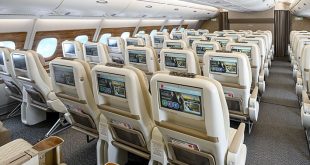 Emirates completes its first-ever retrofit of two-class A380 aircraft