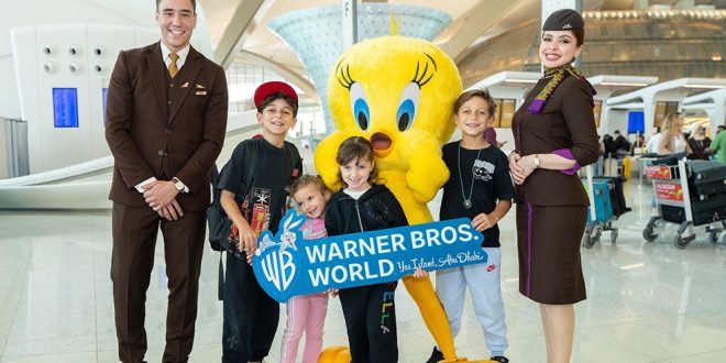 Warner Bros. World™ Yas Island, Abu Dhabi and Etihad Airways Surprise Families Ahead of Eid Al Adha and Summer Travel Season