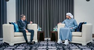 Abdullah bin Zayed receives IAEA Director General
