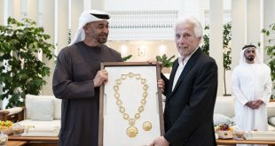 UAE President awards Order of the Union to Martin L Edelman