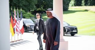UAE President arrives at G7 Summit venue in France