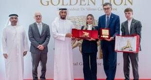Abdulla Al Hamed awarded three honours from Venice’s international Golden Lion Award