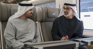 Khaled bin Mohamed bin Zayed inaugurates MBZ City Passenger Train Station, witnesses unveiling of UAE passenger rail network