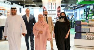 Sheikha Wafa bint Humaid Al Mualla Attends Opening of RA Electronics Store in Ajman