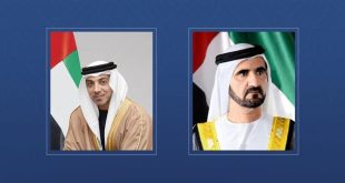 Mohammed bin Rashid, Mansour bin Zayed congratulate Prime Minister of Latvia