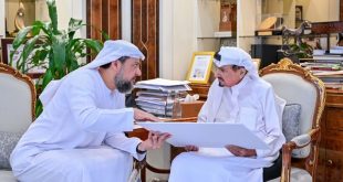 Humaid bin Rashid reviews International Charity Organisation’s achievements