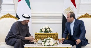UAE President arrives in El Alamein on fraternal visit and holds talks with Egyptian President