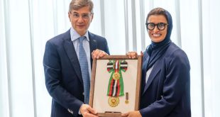UAE President confers First-Class Order of Zayed II on Ambassador of French Republic