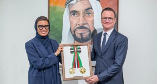 UAE President confers First-Class Order of Independence on Ambassador of Belgium