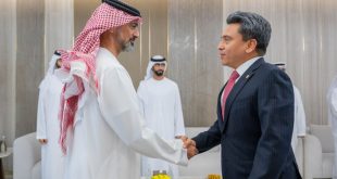 Crown Prince of Ajman receives Ambassador of El Salvador